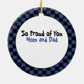 警察官おもしろいギフト – 警おもしろい察官アイディア セラミックオーナメント (裏面)