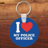 警察官が大好き キーホルダー (正面)