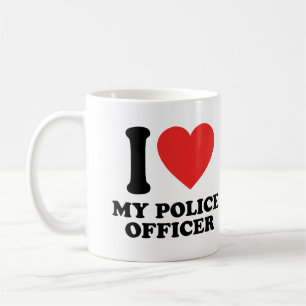 警察官が大好き コーヒーマグカップ
