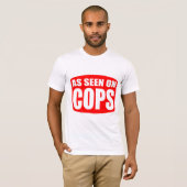 警察官で見られる Tシャツ (正面フル)