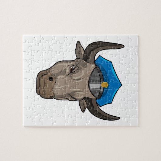 警察官としての強気 ジグソーパズル (横)