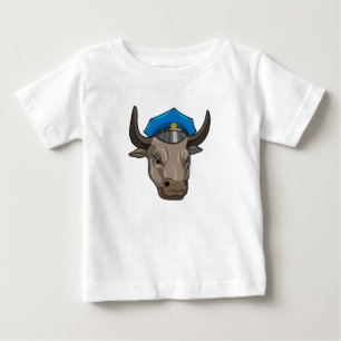 警察官としての強気 ベビーTシャツ