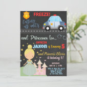 警察官とプリンセス兄弟姉妹の招待。 招待状 (スタンド正面)