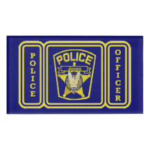 警察官のアクリル再利用可能な名前タグ