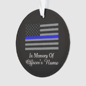 警察官のオーナメントを落ちた思い出して オーナメント (正面)