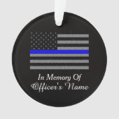 警察官のオーナメントを落ちた思い出して オーナメント (正面)