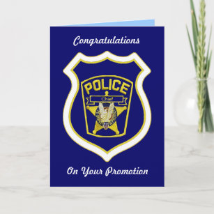警察官のカスタムプロモーションカード カード