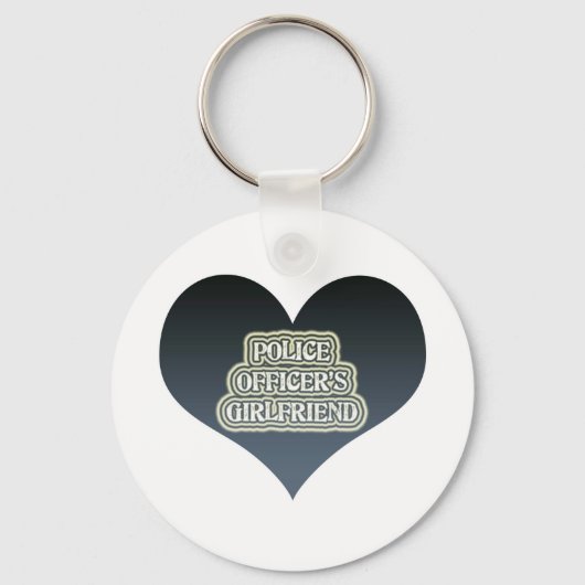 警察官のガールフレンド キーホルダー (正面)