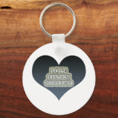 警察官のガールフレンド キーホルダー (正面)