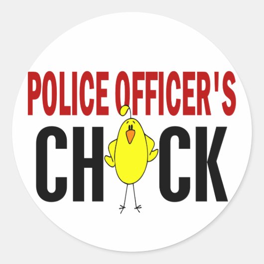 警察官のシック1 ラウンドシール (正面)