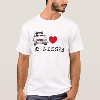 警察官のハート私の日産 Tシャツ