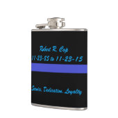 警察官のフラスコ フラスク (左)