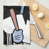 警察官のヴィンテージ キッチンタオル (四つ折り)