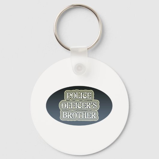 警察官の兄弟 キーホルダー (正面)
