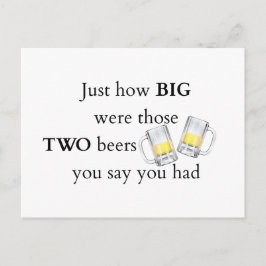 警察官の冗談、どの程度。 ポストカード