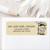 警察官の子住所 シール (インサイチュ)