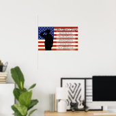 警察官の祈りの言葉ポスター ポスター (ホームオフィス)