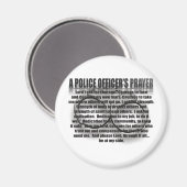 警察官の祈りの言葉 マグネット (正面/裏面)