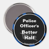 警察官の良妻おもしろい磁石 マグネット (正面/裏面)