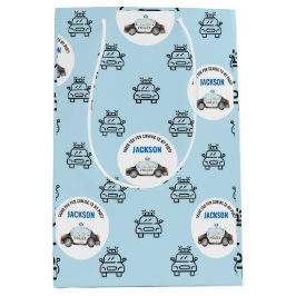 警察官の誕生日パーティー ミディアムペーパーバッグ