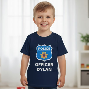 警察官の誕生日パーティー Tシャツ