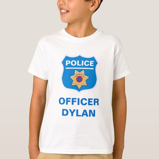 警察官の誕生日パーティー Tシャツ (正面)