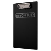 警察官の警察に最適なオフデューティ クリップボード (左)