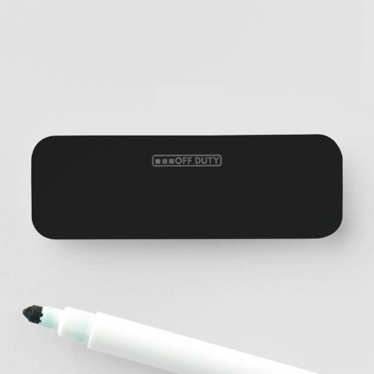 警察官の警察に最適なオフデューティ 名札 (インサイチュ)