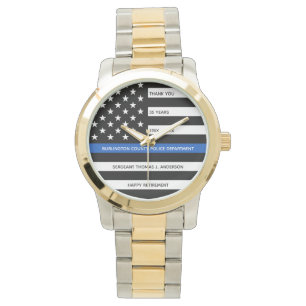 警察官の贈与法執行退職 腕時計
