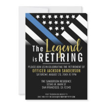 警察官の退職ブルーラインをテーマにしたフラグ