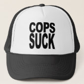 警察官は吸います キャップ (正面)