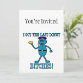 警察官は最後のドーナツを食べます 招待状 (スタンド正面)