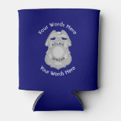 警察官カスタム 缶クーラー (正面)