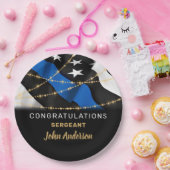 警察官パーティー退職祝 ペーパープレート (パーティー)