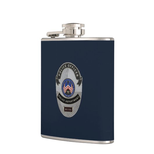 警察官フラスコ フラスク (左)