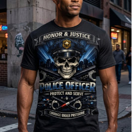 警察官プライドTシャツ トライブレンドTシャツ