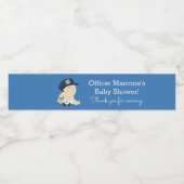 警察官ベビーコップ水ボトルラベル ペットボトルラベル (シングルラベル)