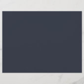 警察官ベビーシャワーDIYキャンディバーラッパー (裏面)