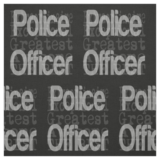 警察官並外れ ファブリック (見本)