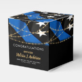 警察官卒業シンブルーラインパーティー フェイバーボックス (正面サイド)