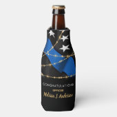 警察官卒業党シン・ブルー・ライン ボトルクーラー (ボトル正面)