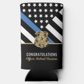 警察官卒業党法執行部 スリム缶クーラー (裏面)