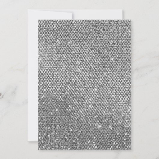 警察官卒業式招待状 招待状 (裏面)