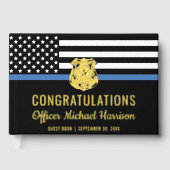 警察官卒業法執行アカデミー ゲストブック (正面)