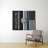 警察官卒業法執行アカデミー タペストリー (インサイチュ(横))