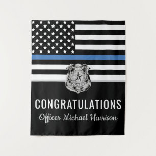 警察官卒業法執行アカデミー タペストリー