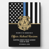 警察官卒業法執行アカデミー フォトプラーク (正面)