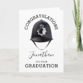 警察官卒業 |を渡す カード (正面)