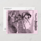 警察官報のポストカード サンドイッチ島の少女 ポストカード (正面/裏面)