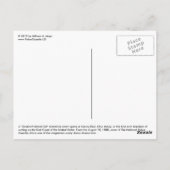 警察官報のポストカード サンドイッチ島の少女 ポストカード (裏面)